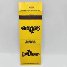 Vintage Matchbook The Great Escape Hotel Meredith New Hampshire Ephemera Collect picture