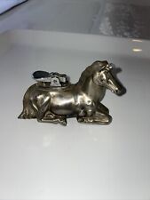 Vintage Old Lighter Horse Laying Down, Made In Japan ￼ Beautiful Classic ￼ picture