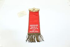 Antique Ribbon Shoshone Tribe, No. 33 IMP'D O.R.M. Payne, Ohio Stamped '83 picture