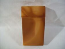 Fujima Plastic Cigarette Case 100mm - Brown picture