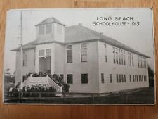Vintage Postcard, Long Beach,Washington,School House,posted ca1921. picture