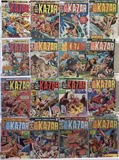 Marvel Comics - Ka-Zar Lord of the Hidden Jungle 3-20 Missing 4 & 14 FN picture