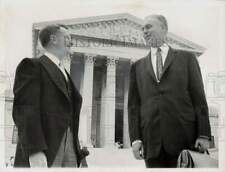 1958 Press Photo Richard C. Butler and Solicitor General J. Lee Rankin, D.C. picture