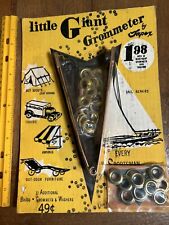 vintage advertising tool display Little Giant Grommeter by Tapex mid-century picture