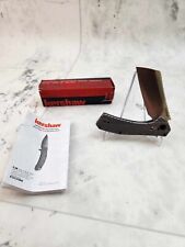 Kershaw Static 3445 Folding Knife 8Cr13MoV Steel Blade Gray Stainless Handle picture