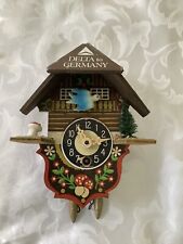 Vintage Rare Miniature Chalet Cuckoo Clock   Germany  picture