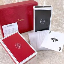 Cartier Playing Cards Black Red 2 Sets A Gift From Cartier with Box picture
