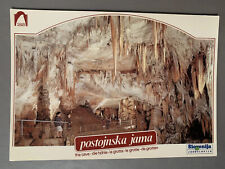 Vintage 1980s The Cave Yugoslavia Slovenia Postcard Unposted 1987 Europe Vtg picture