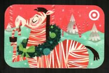 TARGET Candy Cane Striped Zebra ( 2008 ) Gift Card ( $0 ) picture