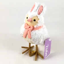 Target Spritz Easter 2024 Spring Featherly Friends Bunny Bird Tuft with Tag 7 In picture
