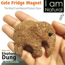 Fridge Magnets Cute Elephant Dung Ornament Kitchen Refrigerator Home Décor Vegan picture