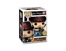 Funko POP Rocks - Bret Michaels (Chase + Common) #207 with Soft Protector (B29) picture