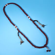 11.8InchTibetanTibetan Buddhist Old Vajra Bodhi 108 Pieces Buddha Beads Necklace picture