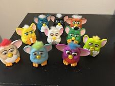Vintage Furby Figurine, McDonald Giveaway, 1998, Lot of 10, Multi Colors picture