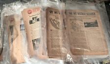 Lot 70 Vintage 1930's 1940's MY WEEKLY READER School Newspapers WW2 Era RARE picture