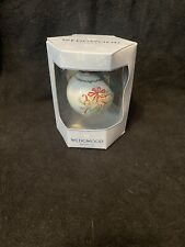 RARE Wedgwood 5th Day Of TWELVE DAYS OF CHRISTMAS BALL ORNAMENT FIVE GOLDEN RING picture