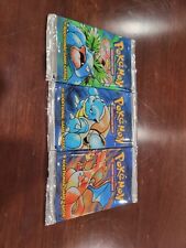 1999 Pokemon Base Set Empty Booster Pack Artset Wizards Of The Coast  picture