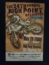 Vintage High Point Nationals 2000 AMA Motocross Poster Greg Albertyn Suzuki RM picture
