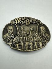 The Wild Bunch Sundance Kid Butch Cassidy Solid Brass Vintage Belt Buckle U.S.A. picture