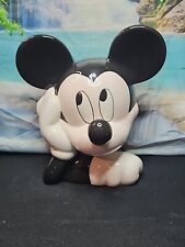 Mickey Mouse Ceramic 2pc Treasure Craft Cookie Jar picture