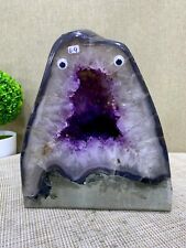 15.18LB TOP Natural Amethyst geode quartz crystal Furnishing articles Healing picture