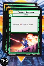 Tactical Advantage 124/252 Common Star Wars Unlimited Card Playset picture