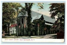 1908 Saint Luke's Church, Rhode Island RI Antique Posted Postcard picture