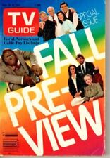 VINTAGE - TV GUIDE SEPT 10TH 1983 - FALL PRE-VIEW - COVER picture