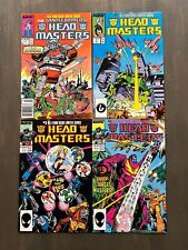 💥 Transformers Headmasters # 1 2 3 4 1987 Full Complete Limited Set # 1-4 💥 picture