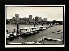 1972 St Paul MN Yacht Club Houseboat Marina Booth Cold Storage VTG Press Photo picture