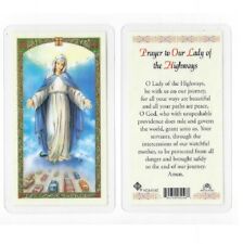 Prayer to Our Lady of the Highways - Laminated Prayer card picture