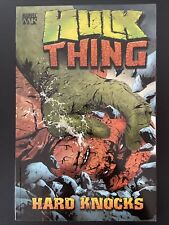 Hulk/Thing Hard Knocks TPB (Marvel) Trade Paperback By Bruce Jones & Jae Lee picture