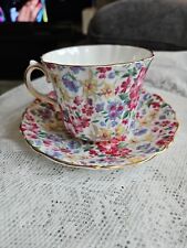 Antique Old Royal Bone China Tea Cup And Saucer picture