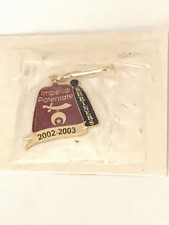 Masonic Shriner’s Zipper Pull Fez Hat Clip Imperial Potentate 2002-2003 New picture