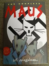 Complete MAUS HC Hardcover art spiegelman I and II single book Dust Jacket NM picture