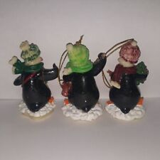 Set of 3 vintage holiday ornaments picture