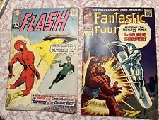 Fantastic Four #55 Silver Surfer vs Thing &  FLASH #131 Green Lantern  LOT OF 2 picture