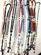 BEST SELLER-12pc Mix Lot wholesale Religious full Rosary Crucifix Cross  picture