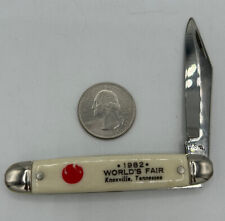 1982 WORLD’S FAIR Knoxville Tennessee Pocket Knife 1 Blade Made In USA picture