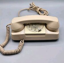 VINTAGE 1977 Automatic Electric STARLITE Beige Rotary Desktop Telephone picture
