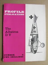 THE ALBATROS D.V Profile Publications No 9 Peter Gray Aircraft 12 pages picture