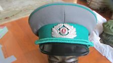 Rare OBSOLETE Size 57 East German   KGB/Border Guards  Uniform Visor Hat picture