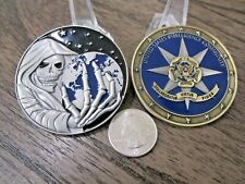 US Intelligence Community NRO NGA IC NSA CIA  Grim Reaper Challenge Coin picture