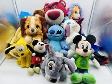 *LOT of 11* Disney Parks & Store Plush; Lotso/Anna/Stitch/Lady & Tramp/Pegasus picture