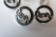 6 price for 6   100%  YSL BUTTONS  14 mm 0,4 inch Silver picture