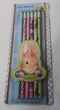 Beatrix Potter 6 Peter Rabbit No 2 Real Wood Pencils With Erasers Pack picture