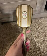 Vintage Ornate Hairbrush with Enamel Decoration picture