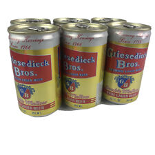VTG Griesedieck Bros Beer Six Pack Empty can opened from the bottom Collectiable picture
