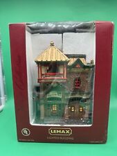 Vintage Lemax 45055CV Firehouse No. 3 Lighted Building New In Box 2004 picture