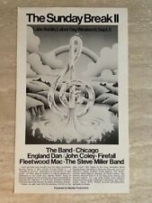 1977 Austin Sunday Break II Handbill, Map  picture